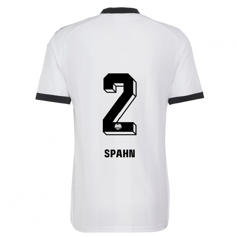 Danxen Mænd Maurice Spahn #2 Sort Hvid Udebane Spillertrøjer 2026/27 Trøje T-Shirt