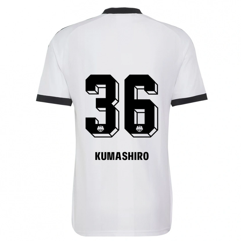 Danxen Mænd Keito Kumashiro #36 Sort Hvid Udebane Spillertrøjer 2026/27 Trøje T-Shirt