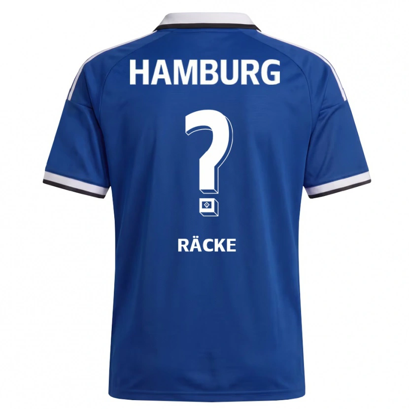 Danxen Mænd Nina Räcke #0 Hvid Blå Udebane Spillertrøjer 2026/27 Trøje T-Shirt