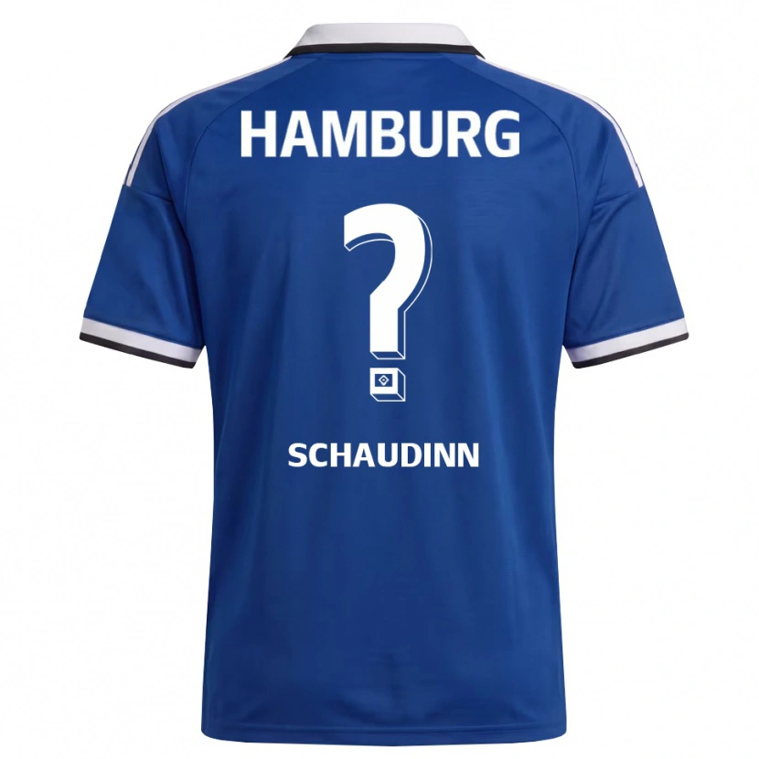 Danxen Mænd Timo Schaudinn #0 Hvid Blå Udebane Spillertrøjer 2026/27 Trøje T-Shirt