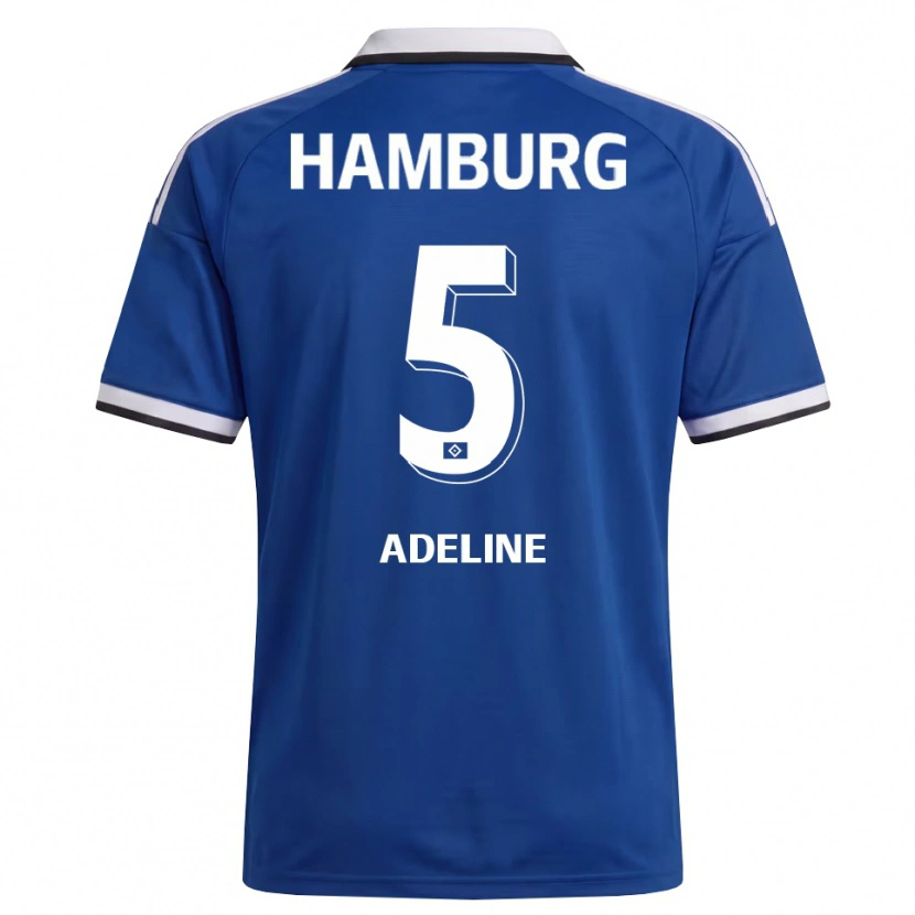 Danxen Mænd Martin Adeline #5 Hvid Blå Udebane Spillertrøjer 2026/27 Trøje T-Shirt