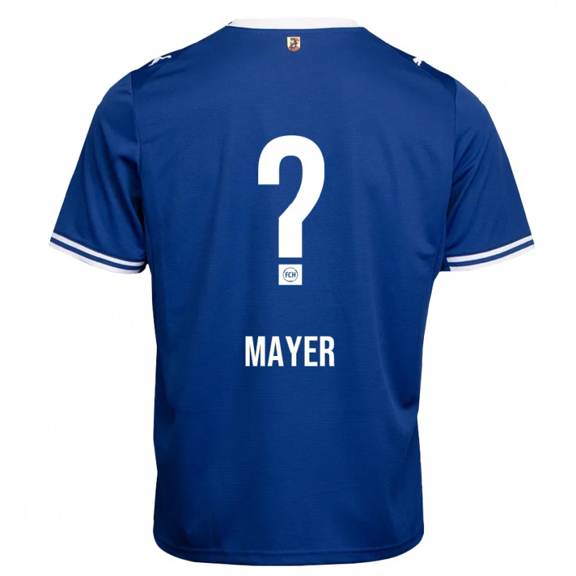 Danxen Mænd Sofia Mayer #0 Kongelig Blå Hvid Udebane Spillertrøjer 2026/27 Trøje T-Shirt
