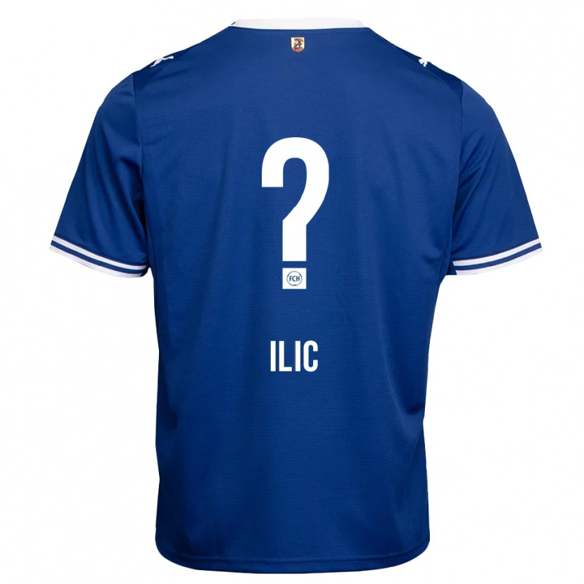 Danxen Mænd Leana Ilic #0 Kongelig Blå Hvid Udebane Spillertrøjer 2026/27 Trøje T-Shirt