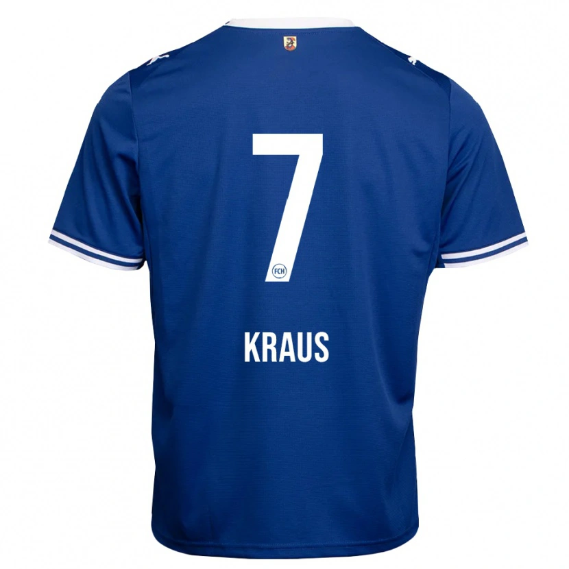 Danxen Mænd Sabrina Kraus #7 Kongelig Blå Hvid Udebane Spillertrøjer 2026/27 Trøje T-Shirt