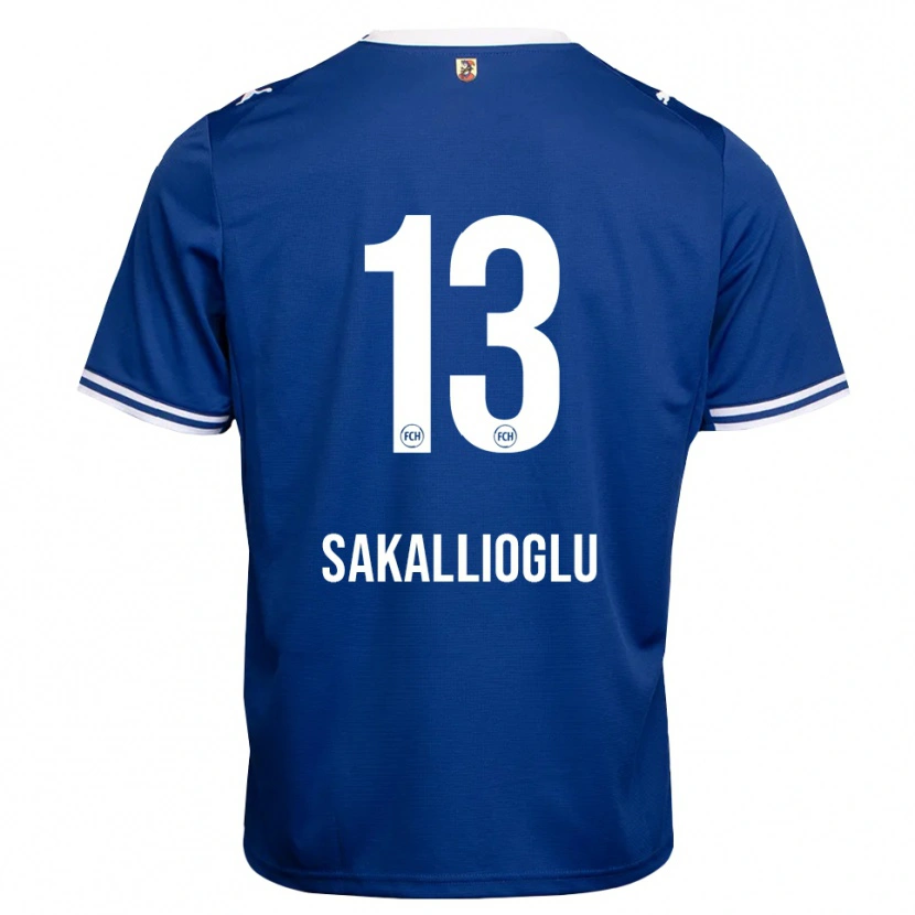 Danxen Mænd Nisa Sakallioglu #13 Kongelig Blå Hvid Udebane Spillertrøjer 2026/27 Trøje T-Shirt