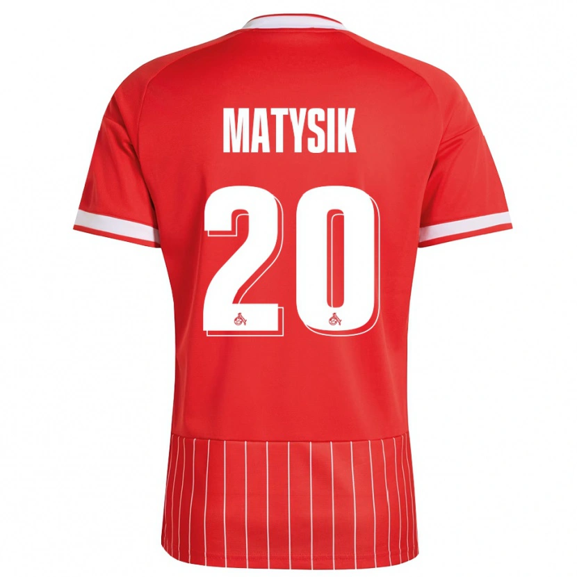 Danxen Mænd Sylwia Matysik #20 Rød Hvid Grøn Udebane Spillertrøjer 2026/27 Trøje T-Shirt