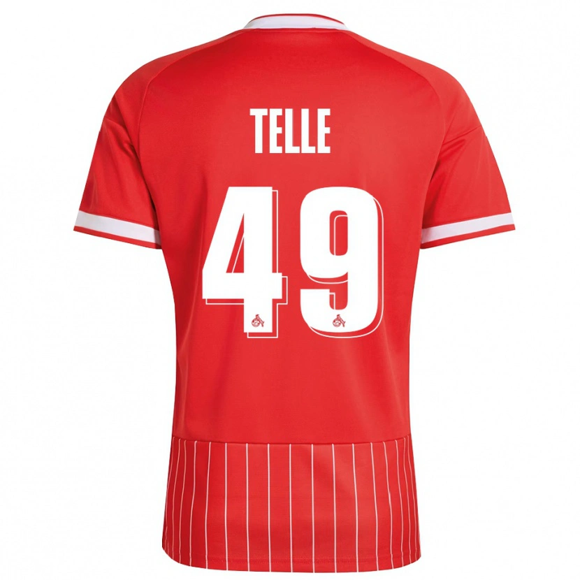 Danxen Mænd Neo Telle #49 Rød Hvid Grøn Udebane Spillertrøjer 2026/27 Trøje T-Shirt