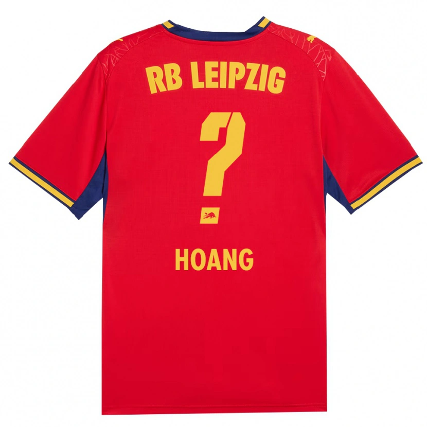 Danxen Mænd Hoang Bao Nam Le #0 Rød Gul Kongelig Blå Udebane Spillertrøjer 2026/27 Trøje T-Shirt
