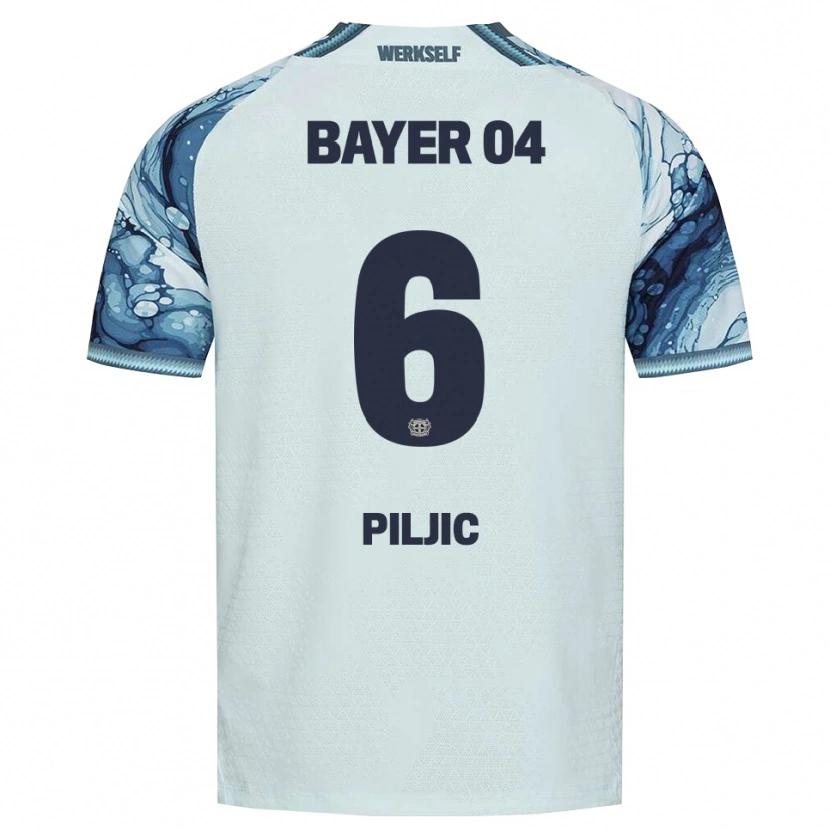 Danxen Mænd Katharina Piljic #6 Mørkegrøn Sort Udebane Spillertrøjer 2026/27 Trøje T-Shirt