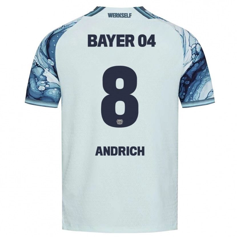 Danxen Mænd Robert Andrich #8 Mørkegrøn Sort Udebane Spillertrøjer 2026/27 Trøje T-Shirt