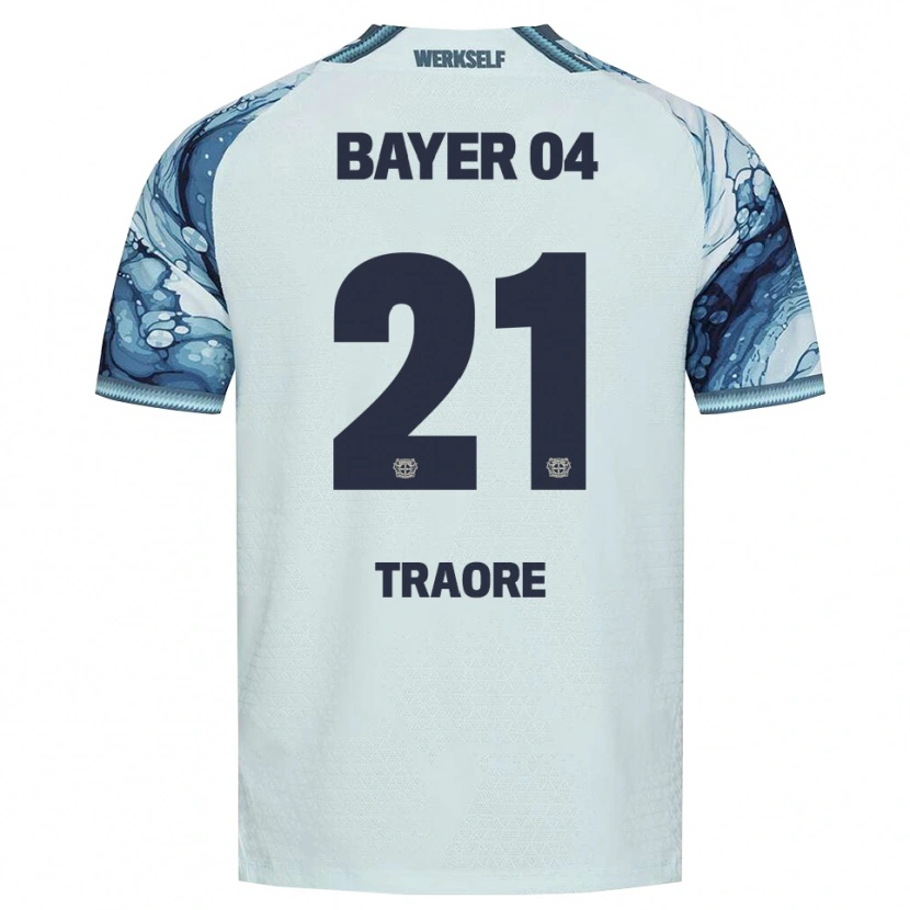 Danxen Mænd Amaël-Demba Traoré #21 Mørkegrøn Sort Udebane Spillertrøjer 2026/27 Trøje T-Shirt