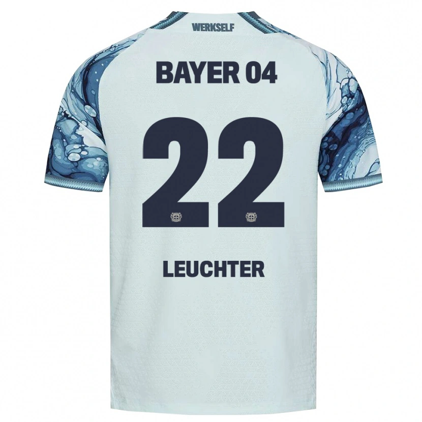 Danxen Mænd Julian Leuchter #22 Mørkegrøn Sort Udebane Spillertrøjer 2026/27 Trøje T-Shirt