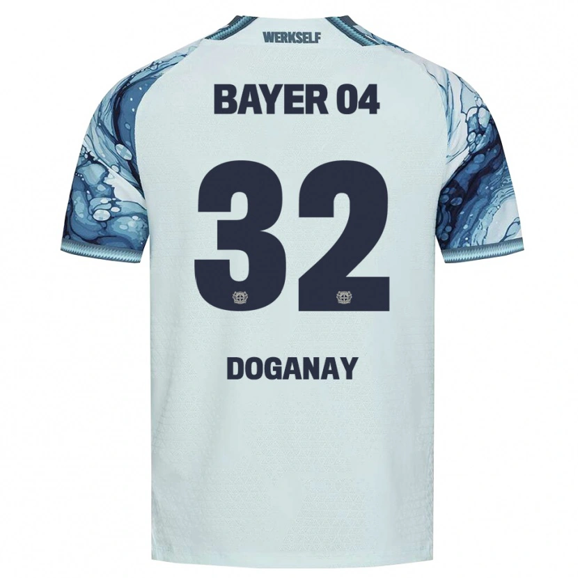 Danxen Mænd Kenan Doganay #32 Mørkegrøn Sort Udebane Spillertrøjer 2026/27 Trøje T-Shirt