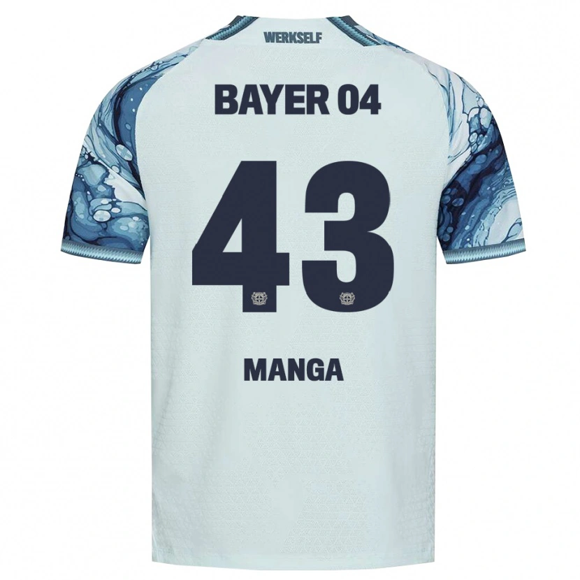 Danxen Mænd Edmond Manga #43 Mørkegrøn Sort Udebane Spillertrøjer 2026/27 Trøje T-Shirt