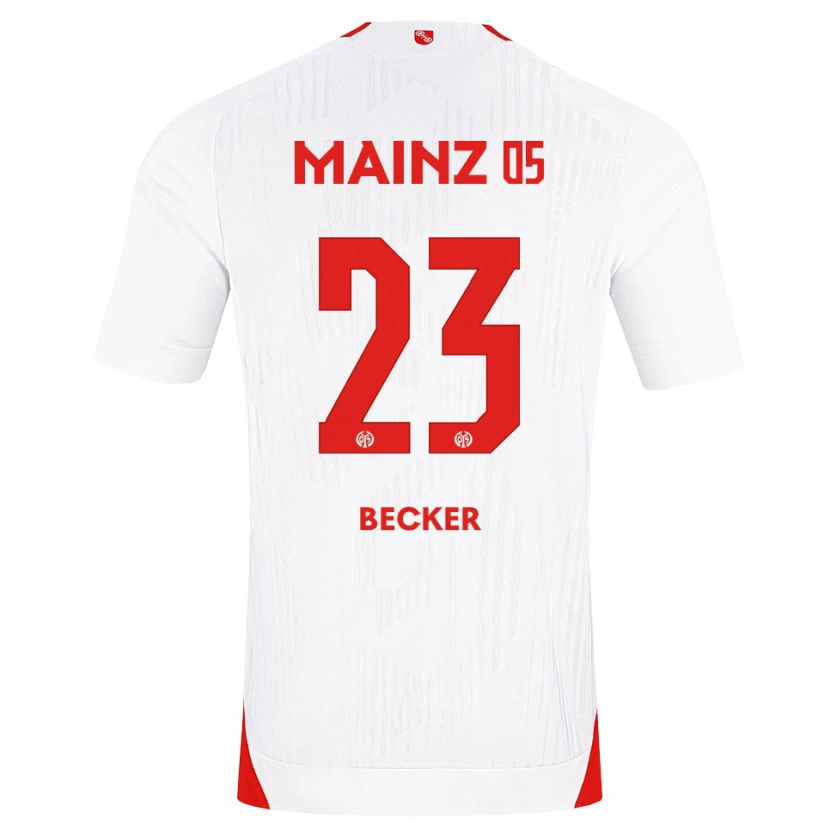 Danxen Mænd Sheraldo Becker #23 Hvid Rød Gul Udebane Spillertrøjer 2026/27 Trøje T-Shirt