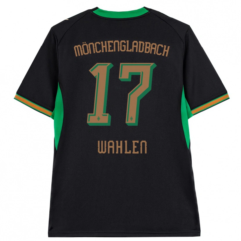 Danxen Mænd Vanessa Wahlen #17 Sort Orange Grøn Brun Udebane Spillertrøjer 2026/27 Trøje T-Shirt