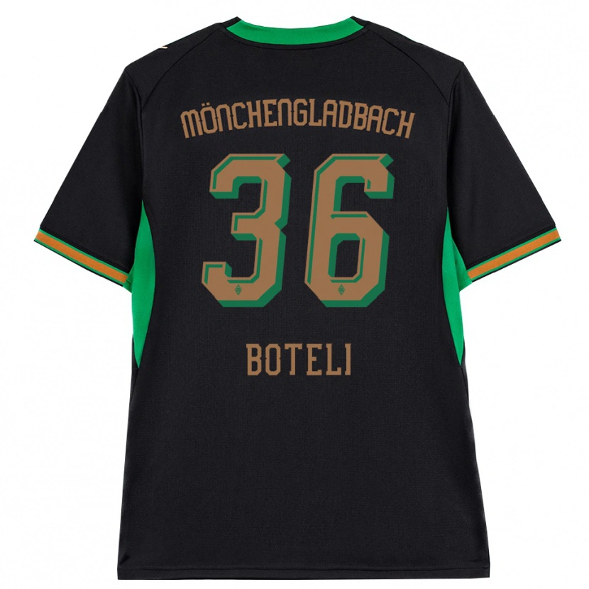 Danxen Mænd Winsley Boteli #36 Sort Orange Grøn Brun Udebane Spillertrøjer 2026/27 Trøje T-Shirt