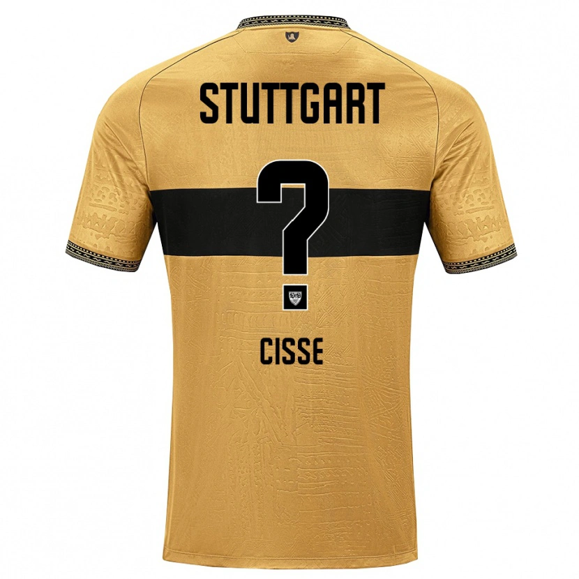 Danxen Mænd Momo Cissé #0 Brun Sort Hvid Udebane Spillertrøjer 2026/27 Trøje T-Shirt