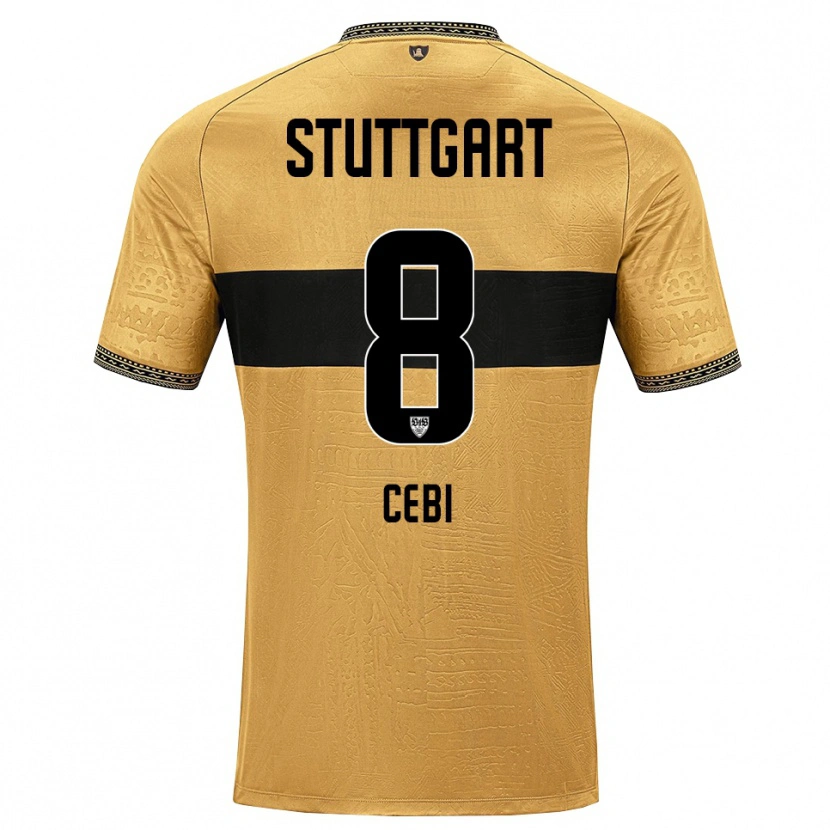 Danxen Mænd Ata Cebi #8 Brun Sort Hvid Udebane Spillertrøjer 2026/27 Trøje T-Shirt