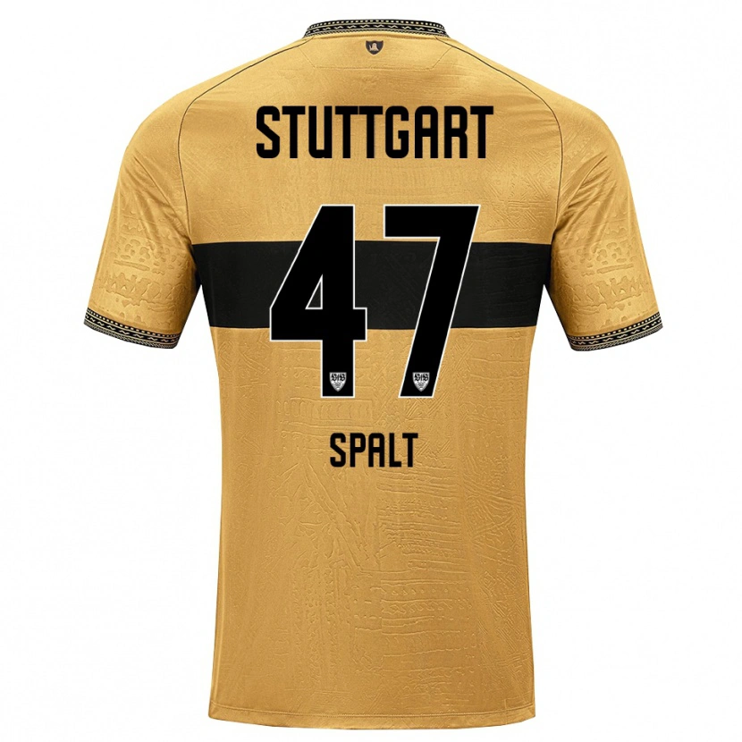 Danxen Mænd Yanik Spalt #47 Brun Sort Hvid Udebane Spillertrøjer 2026/27 Trøje T-Shirt