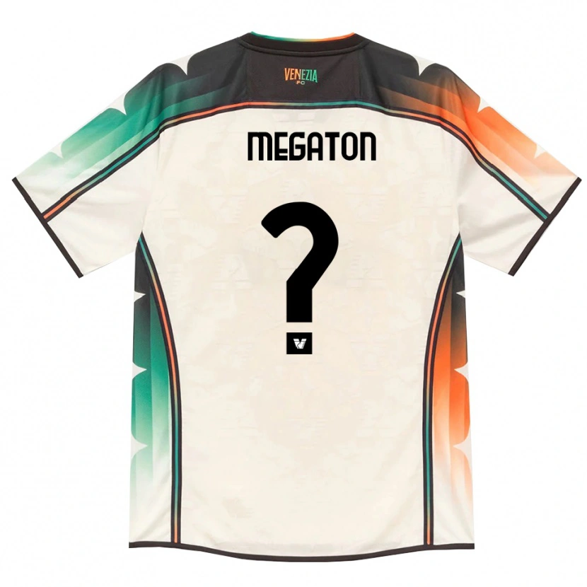 Danxen Mænd Alessio Megaton #0 Oldlace Orange Grøn Udebane Spillertrøjer 2026/27 Trøje T-Shirt