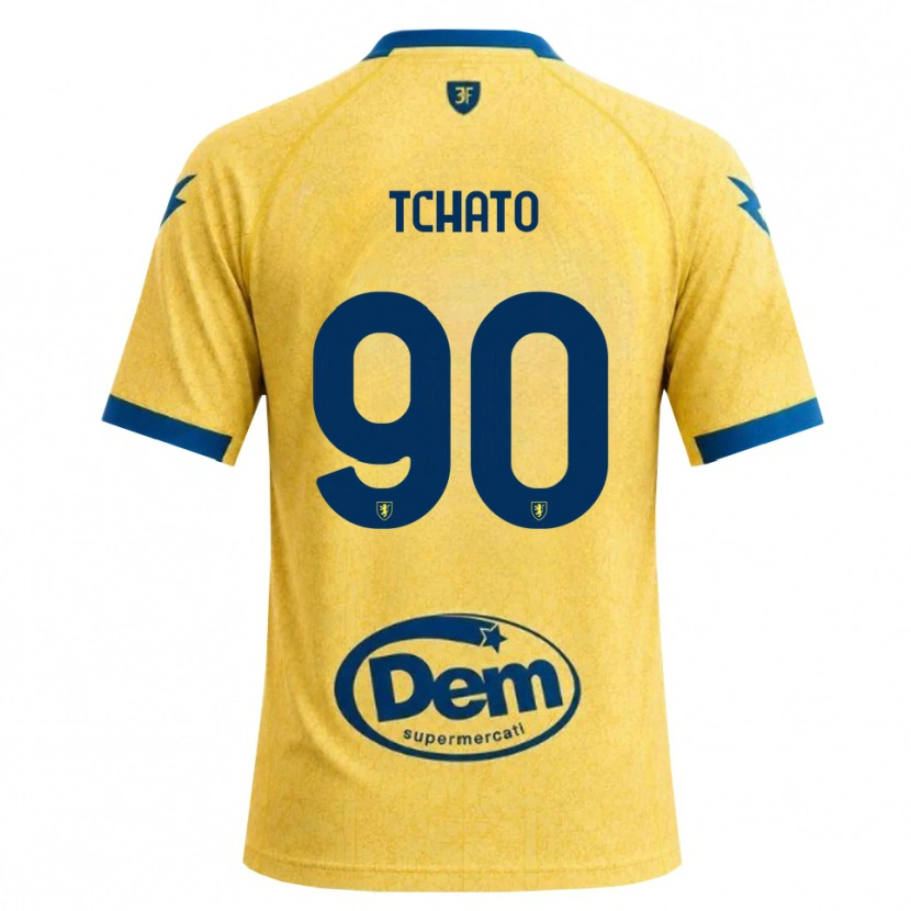 Danxen Mænd Enzo Tchato #90 Khaki Sort Blå Hjemmebane Spillertrøjer 2026/27 Trøje T-Shirt