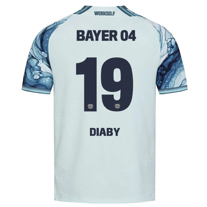 Danxen Kvinder Moussa Diaby #19 Mørkegrøn Sort Udebane Spillertrøjer 2026/27 Trøje T-Shirt