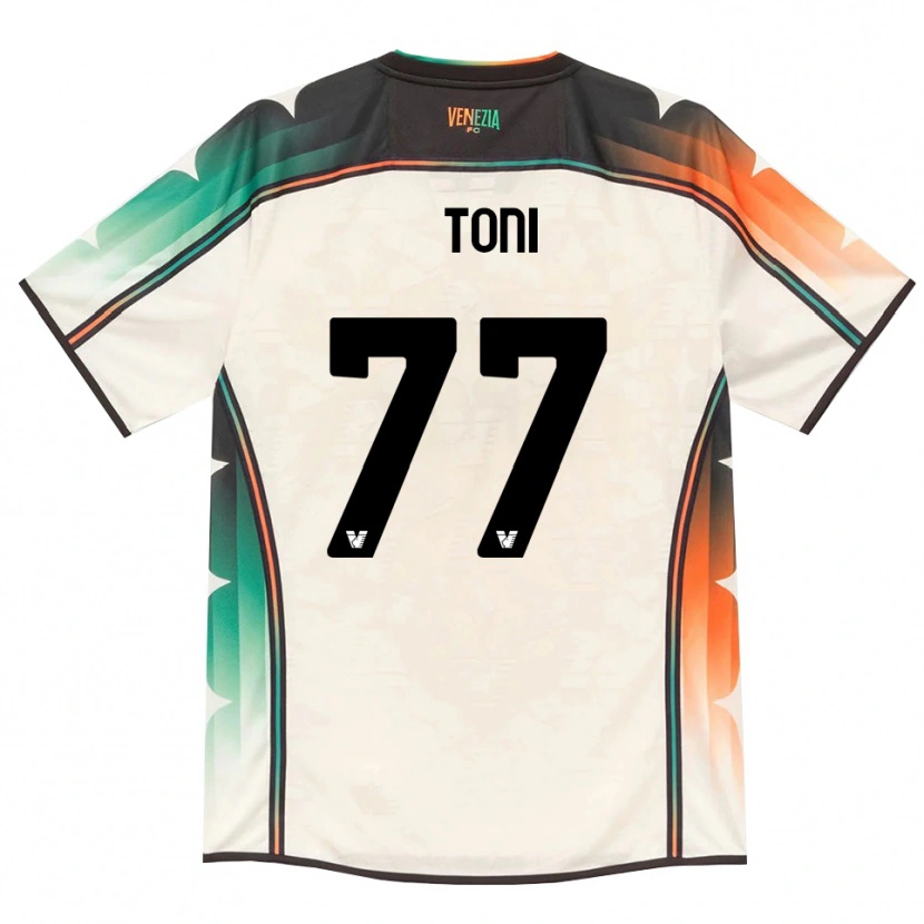 Danxen Kvinder Toni Fernández #77 Oldlace Orange Grøn Udebane Spillertrøjer 2026/27 Trøje T-Shirt