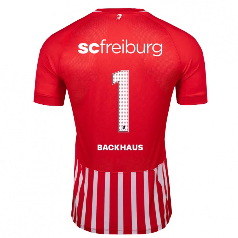 Danxen Kvinder Mio Backhaus #1 Rød Hvid Sort Hjemmebane Spillertrøjer 2026/27 Trøje T-Shirt