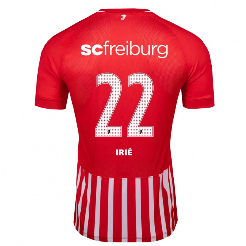 Danxen Kvinder Cyriaque Irié #22 Rød Hvid Sort Hjemmebane Spillertrøjer 2026/27 Trøje T-Shirt