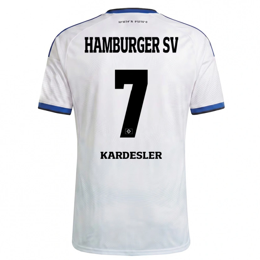Danxen Kvinder Vildan Kardesler #7 Hvid Sort Blå Hjemmebane Spillertrøjer 2026/27 Trøje T-Shirt