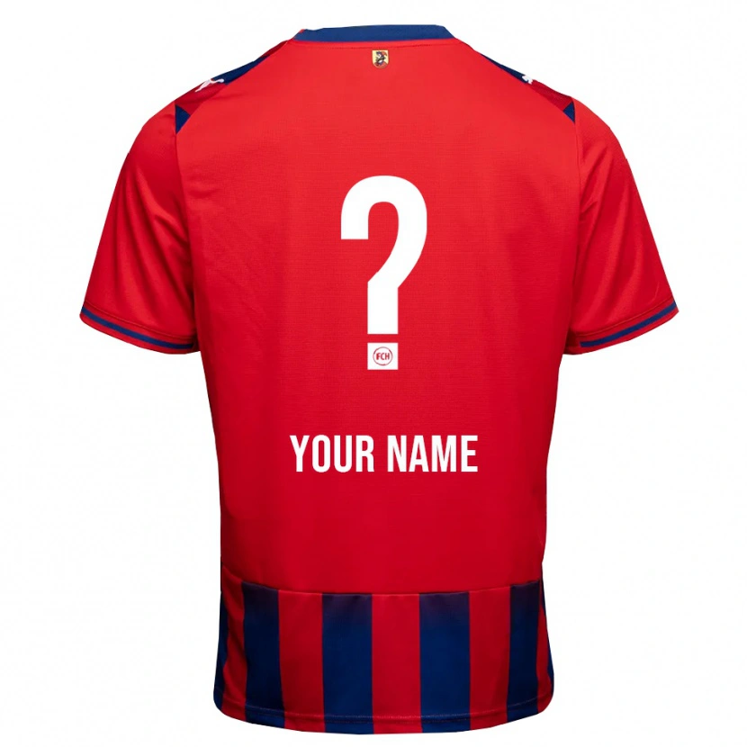 Danxen Kvinder Dit Navn #0 Kongelig Blå Hvid Rød Hjemmebane Spillertrøjer 2026/27 Trøje T-Shirt