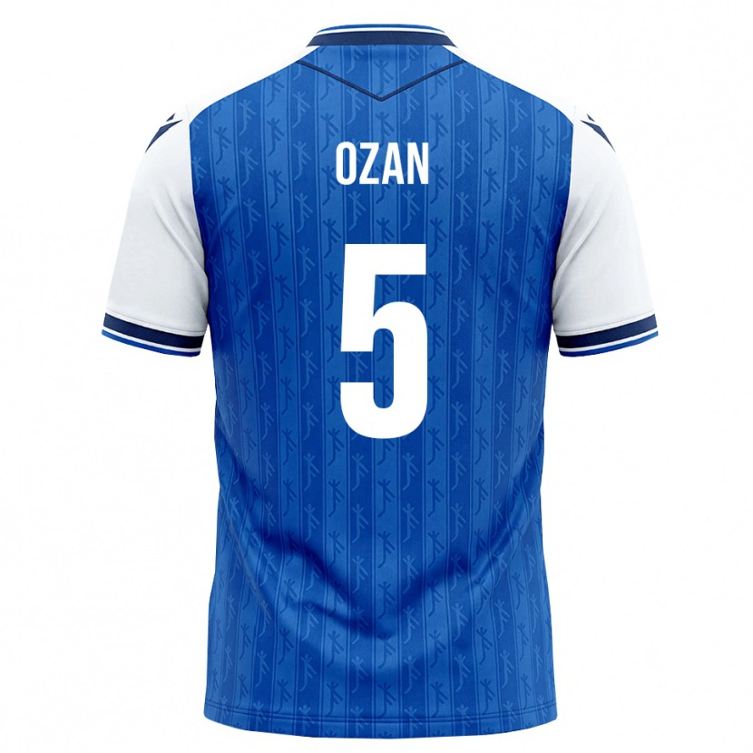 Danxen Kvinder Ozan Kabak #5 Kongelig Blå Hvid Hjemmebane Spillertrøjer 2026/27 Trøje T-Shirt