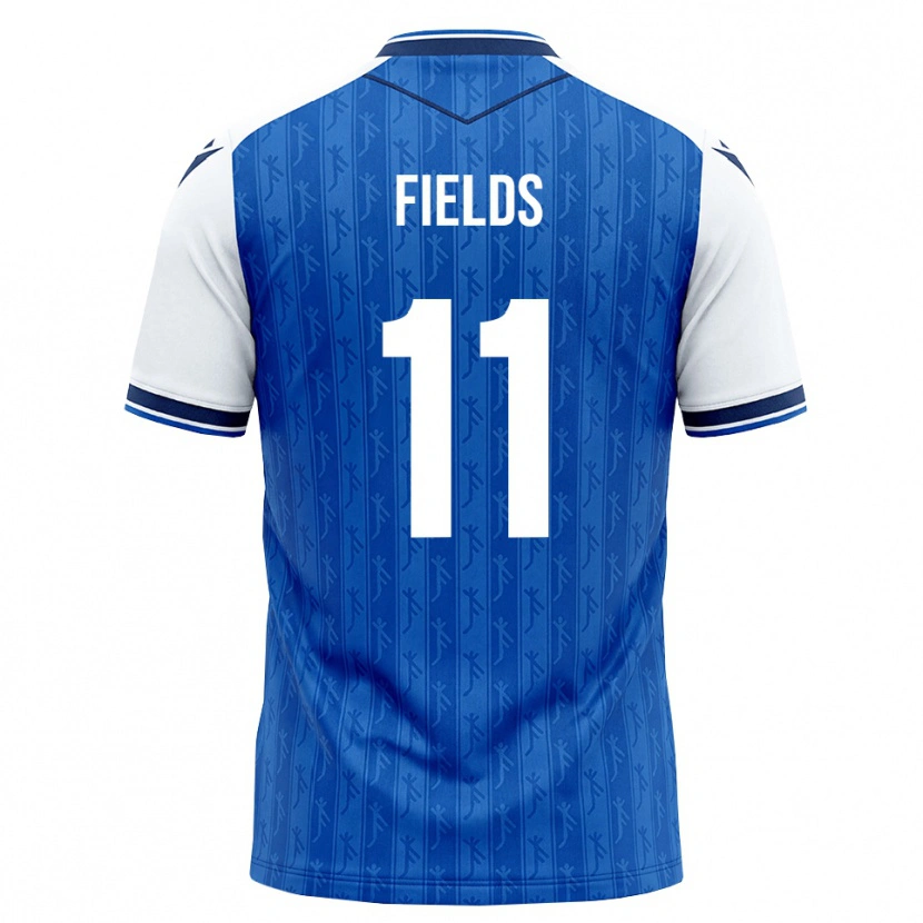 Danxen Kvinder Jykese Fields #11 Kongelig Blå Hvid Hjemmebane Spillertrøjer 2026/27 Trøje T-Shirt