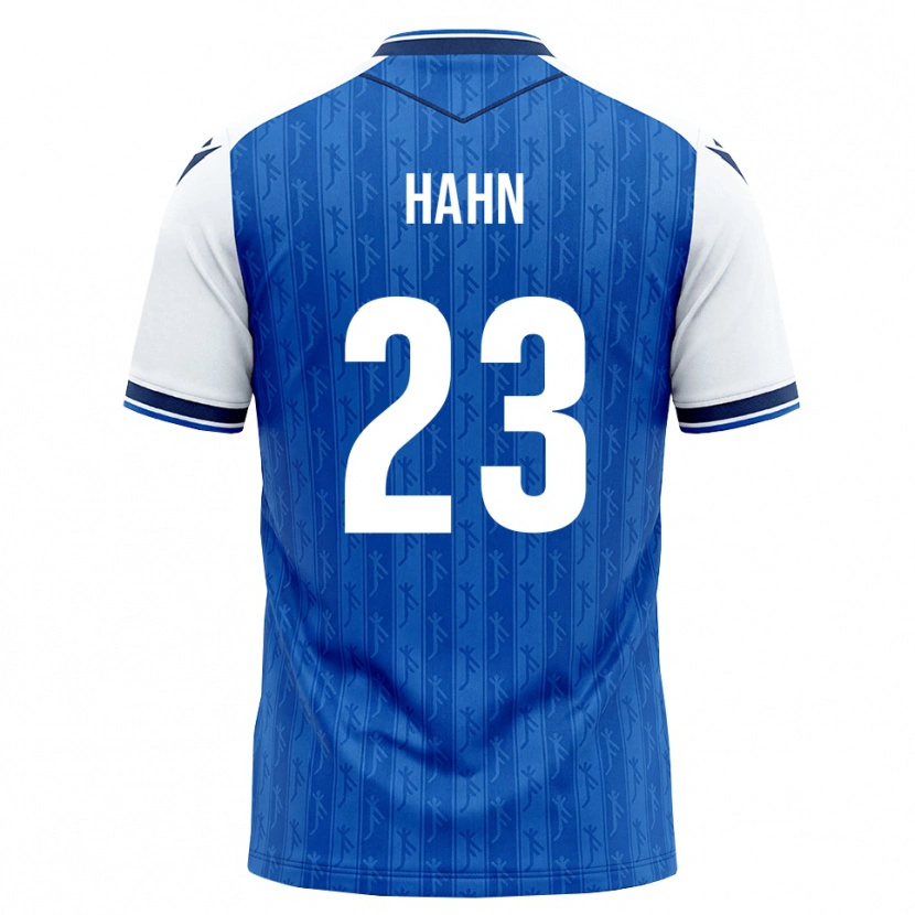 Danxen Kvinder Chiara Hahn #23 Kongelig Blå Hvid Hjemmebane Spillertrøjer 2026/27 Trøje T-Shirt