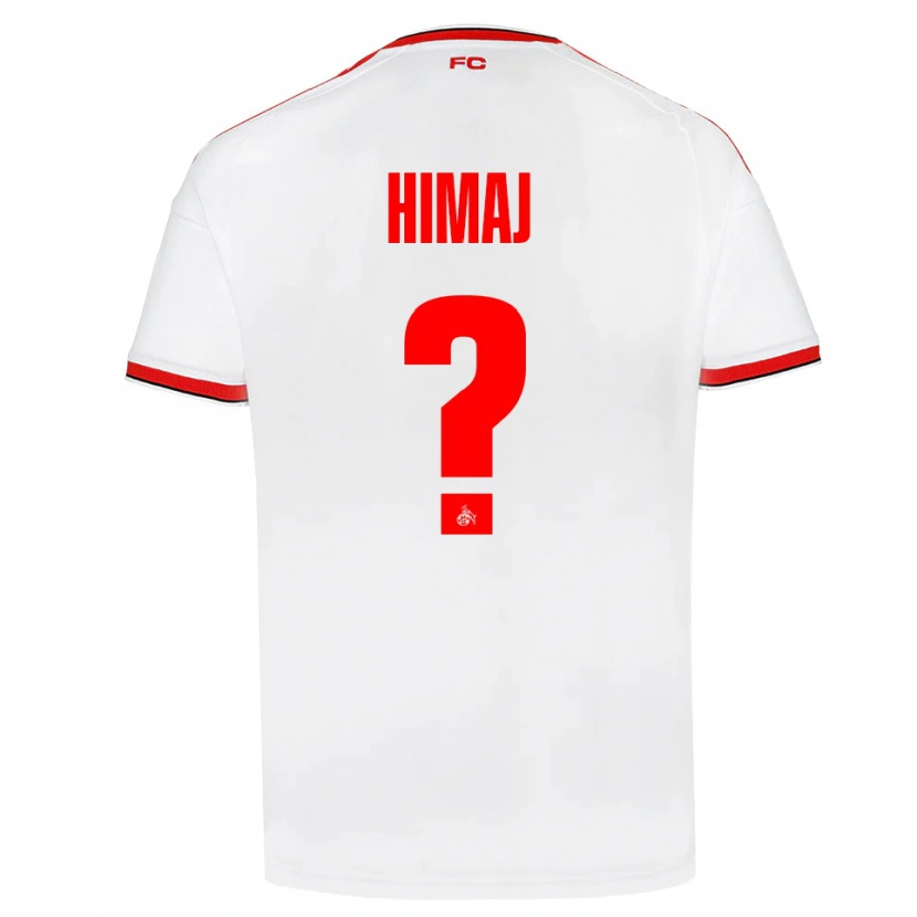 Danxen Kvinder Leart Himaj #0 Hvid Rød Sort Hjemmebane Spillertrøjer 2026/27 Trøje T-Shirt
