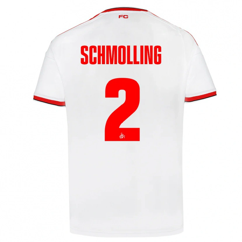 Danxen Kvinder Viktor Schmolling #2 Hvid Rød Sort Hjemmebane Spillertrøjer 2026/27 Trøje T-Shirt