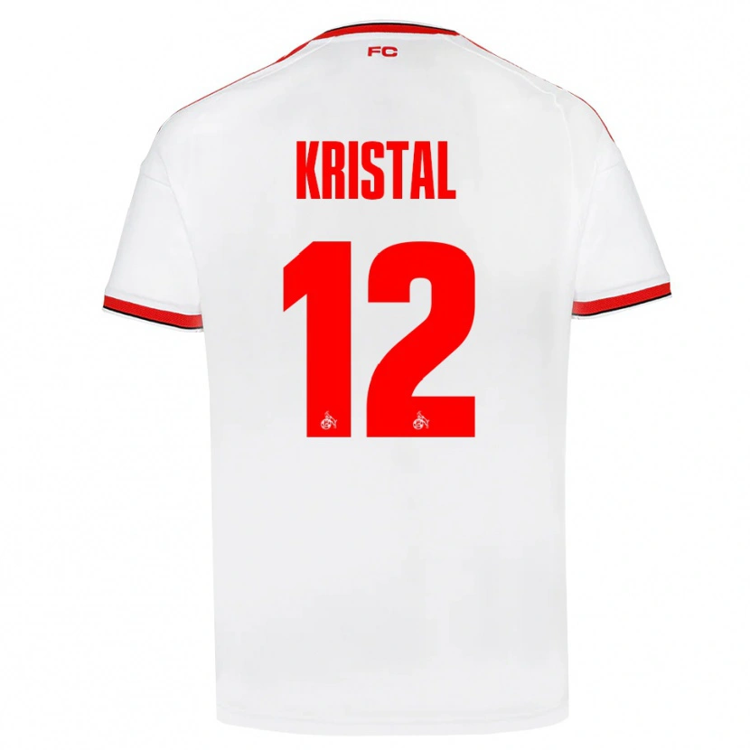 Danxen Kvinder Patrik Kristal #12 Hvid Rød Sort Hjemmebane Spillertrøjer 2026/27 Trøje T-Shirt
