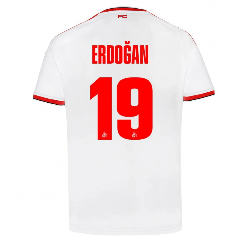 Danxen Kvinder Eymen Erdoğan #19 Hvid Rød Sort Hjemmebane Spillertrøjer 2026/27 Trøje T-Shirt