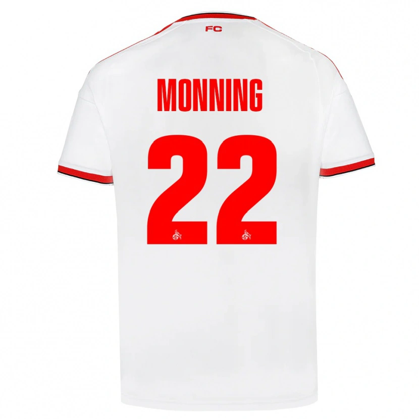 Danxen Kvinder Marlon Monning #22 Hvid Rød Sort Hjemmebane Spillertrøjer 2026/27 Trøje T-Shirt