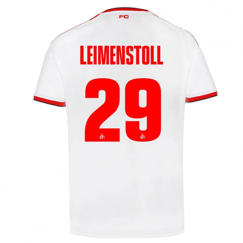 Danxen Kvinder Vanessa Leimen­stoll #29 Hvid Rød Sort Hjemmebane Spillertrøjer 2026/27 Trøje T-Shirt
