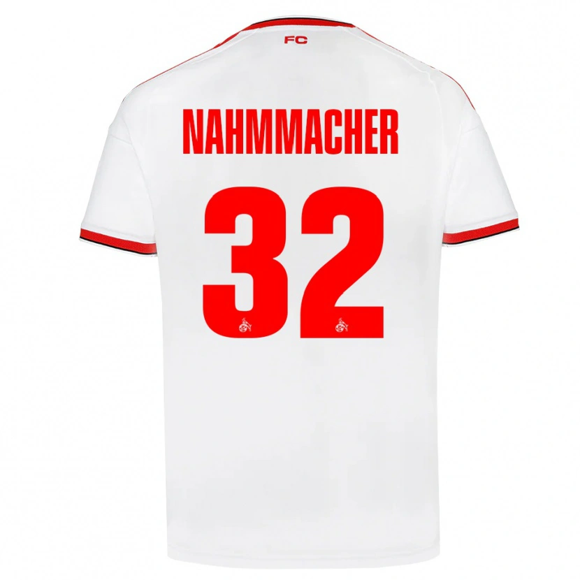 Danxen Kvinder Emil Nahmmacher #32 Hvid Rød Sort Hjemmebane Spillertrøjer 2026/27 Trøje T-Shirt