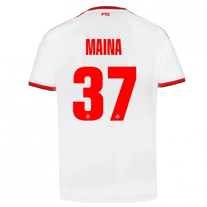 Danxen Kvinder Linton Maina #37 Hvid Rød Sort Hjemmebane Spillertrøjer 2026/27 Trøje T-Shirt