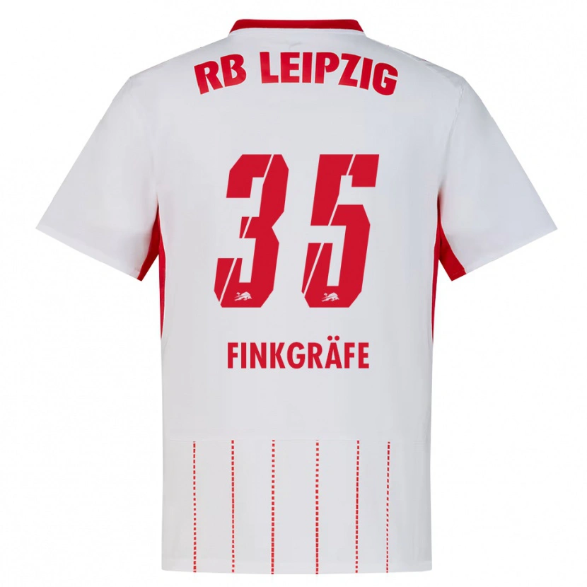 Danxen Kvinder Max Finkgräfe #35 Rød Hvid Gul Hjemmebane Spillertrøjer 2026/27 Trøje T-Shirt