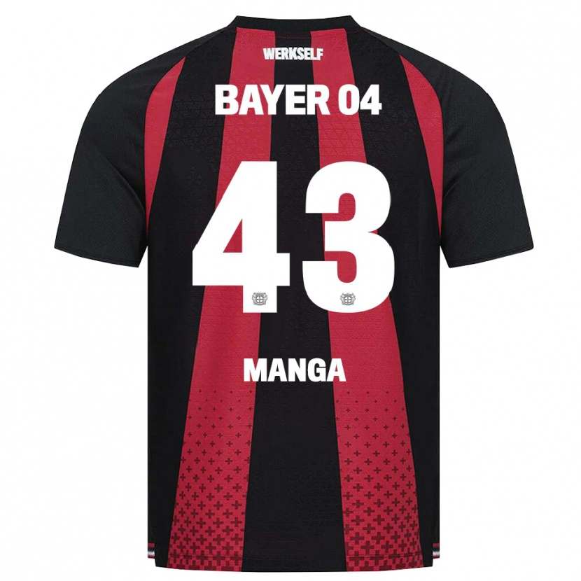 Danxen Kvinder Edmond Manga #43 Sort Hvid Rød Hjemmebane Spillertrøjer 2026/27 Trøje T-Shirt