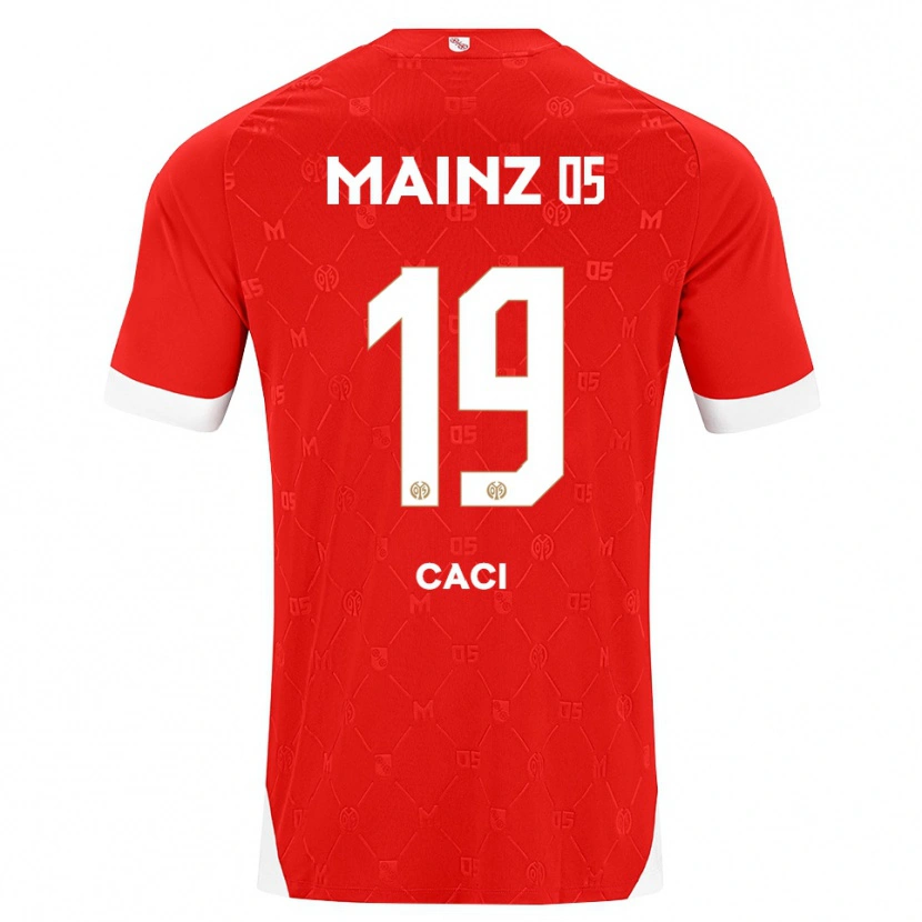 Danxen Kvinder Anthony Caci #19 Rød Hvid Hjemmebane Spillertrøjer 2026/27 Trøje T-Shirt