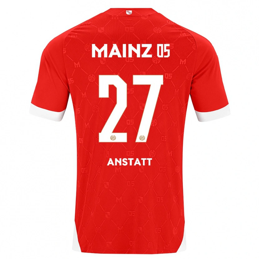Danxen Kvinder Nadine Anstatt #27 Rød Hvid Hjemmebane Spillertrøjer 2026/27 Trøje T-Shirt