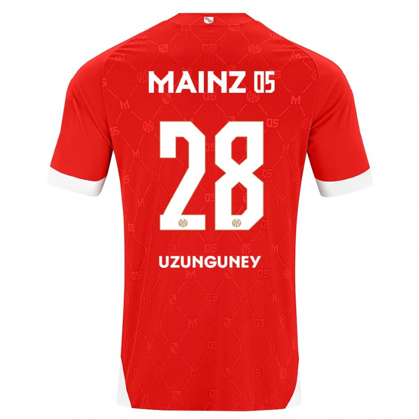 Danxen Kvinder Ebru Uzungüney #28 Rød Hvid Hjemmebane Spillertrøjer 2026/27 Trøje T-Shirt