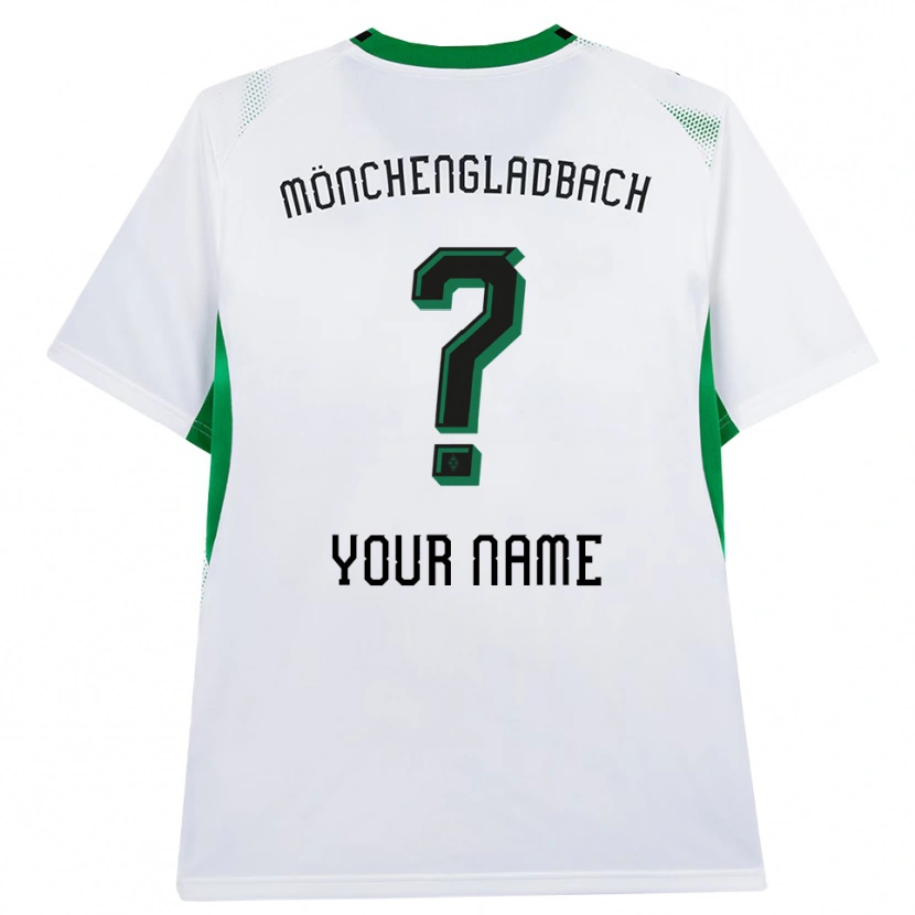 Danxen Kvinder Dit Navn #0 Hvid Sort Grøn Hjemmebane Spillertrøjer 2026/27 Trøje T-Shirt