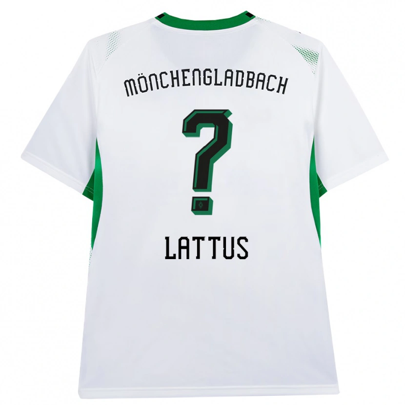 Danxen Kvinder Emma Lattus #0 Hvid Sort Grøn Hjemmebane Spillertrøjer 2026/27 Trøje T-Shirt